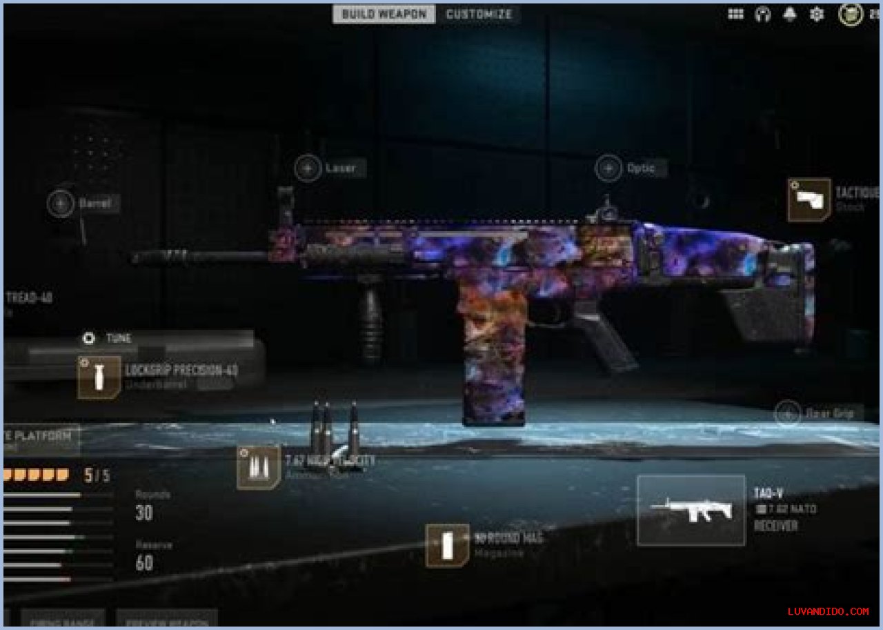 Best TAQ-V Loadout with zero recoil for Call of Duty: Warzone 2 Season 1 Reloaded