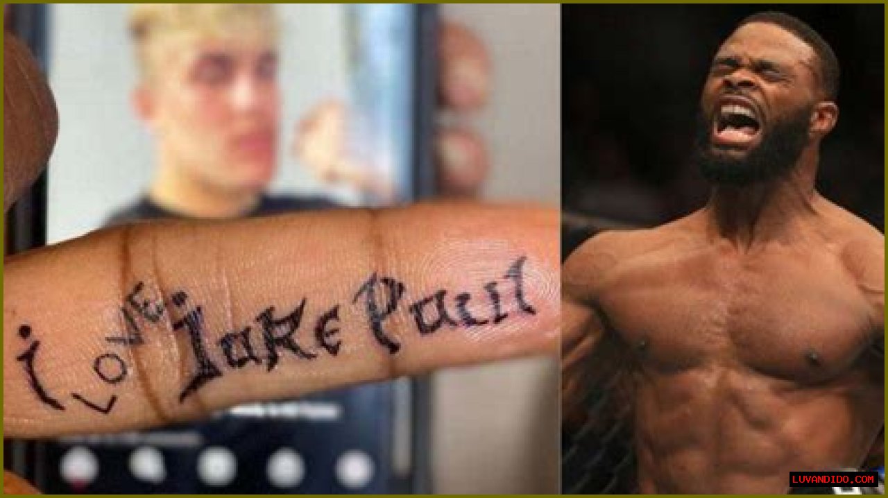 “I purposely did it,” Tyron Woodley reveals the secret behind his hoax “I love Jake Paul” tattoo