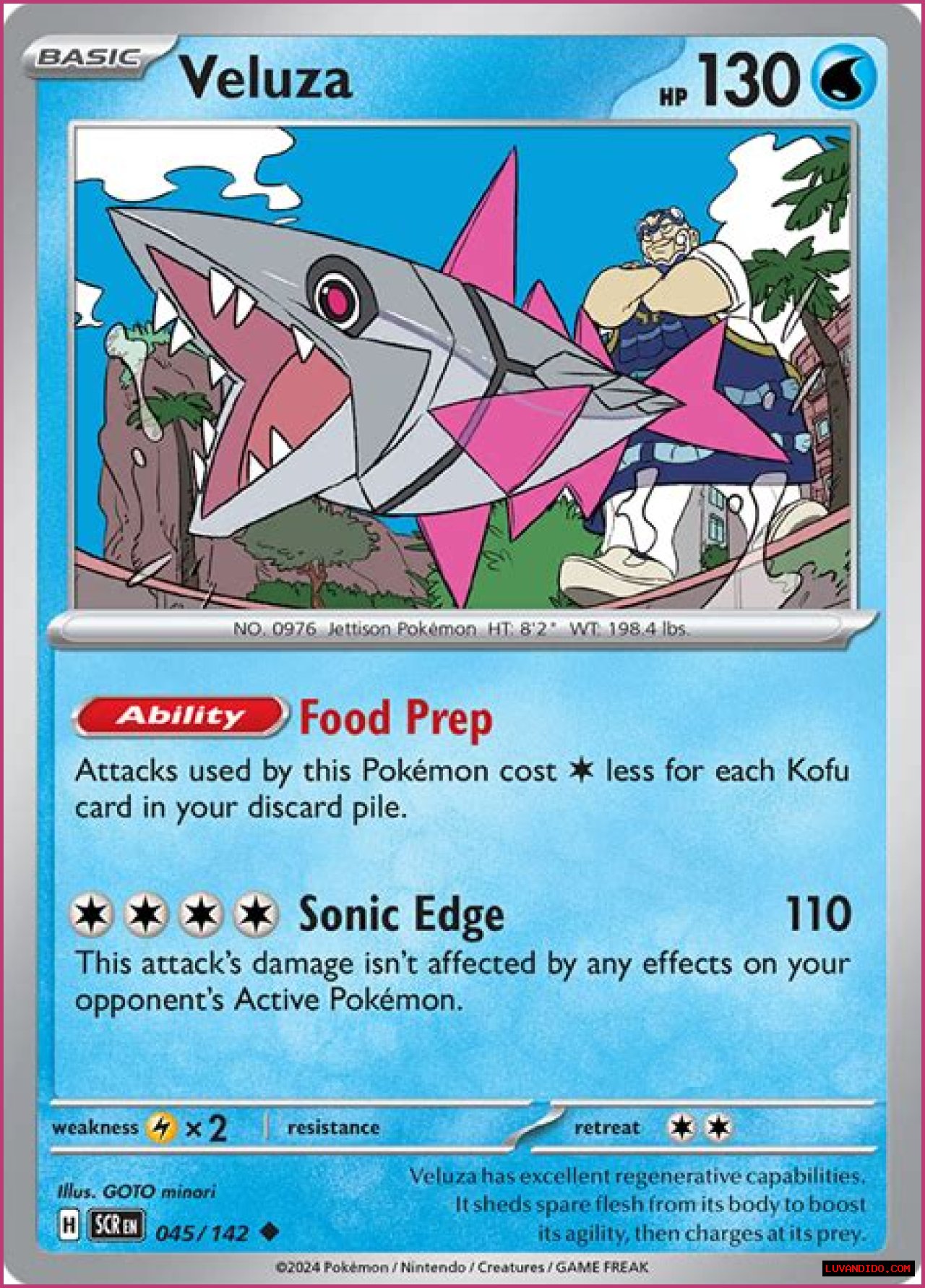 Veluza (Pokémon) - Bulbapedia, the community-driven Pokémon encyclopedia